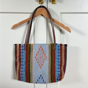Authentic Oaxacan Wool hand loomed bag